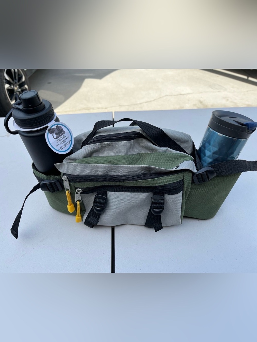 Hydration Fanny Pack Holds 2 Water Bottles
